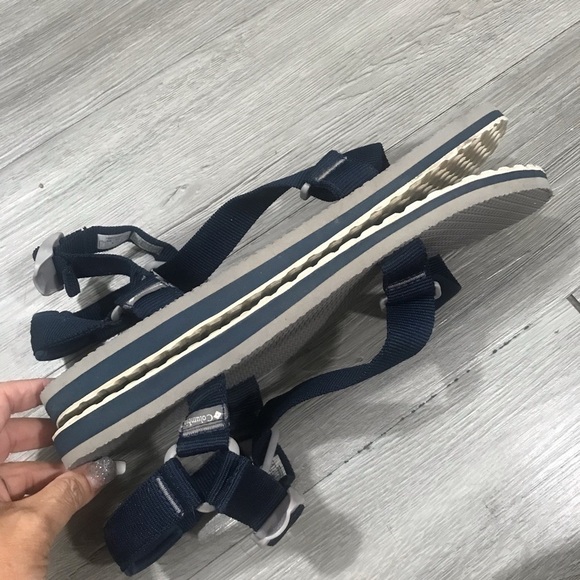 Columbia size 14 “Red River” Navy Blue Outdoor Sandals - Picture 5 of 10